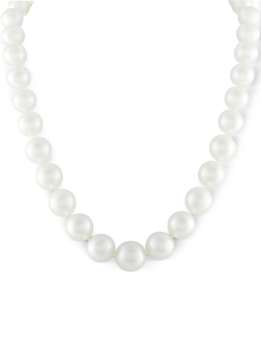 LB Exclusive pearl 18k white gold necklace - Argento