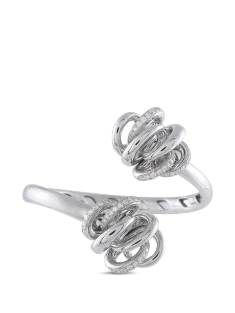 De Grisogono Vortice diamond 18k white gold bracelet