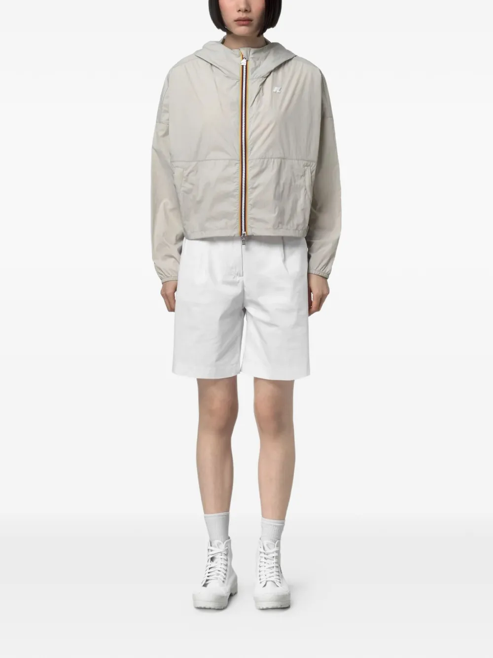K-Way Jack met rits Beige