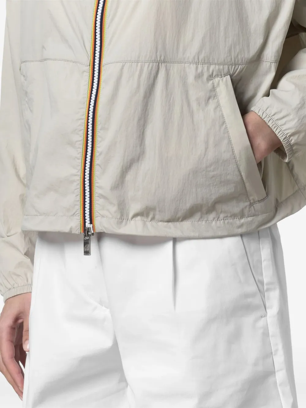 K-Way Jack met rits Beige