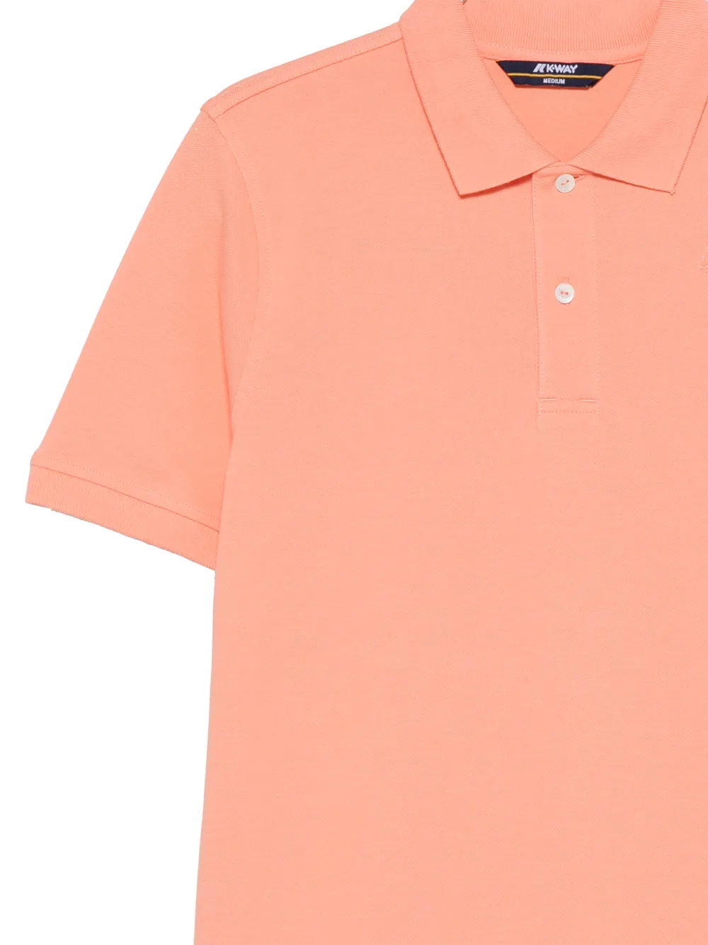 K-Way Amede piqué poloshirt Oranje