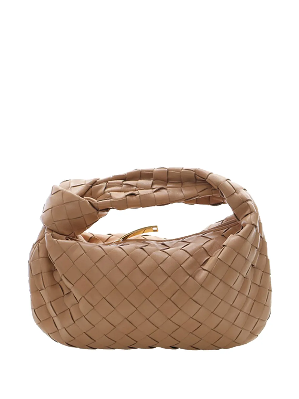 Bottega Veneta Pre-Owned 2012-2026 Mini Nappa Intrecciato Jodie hobo bag - Toni neutri