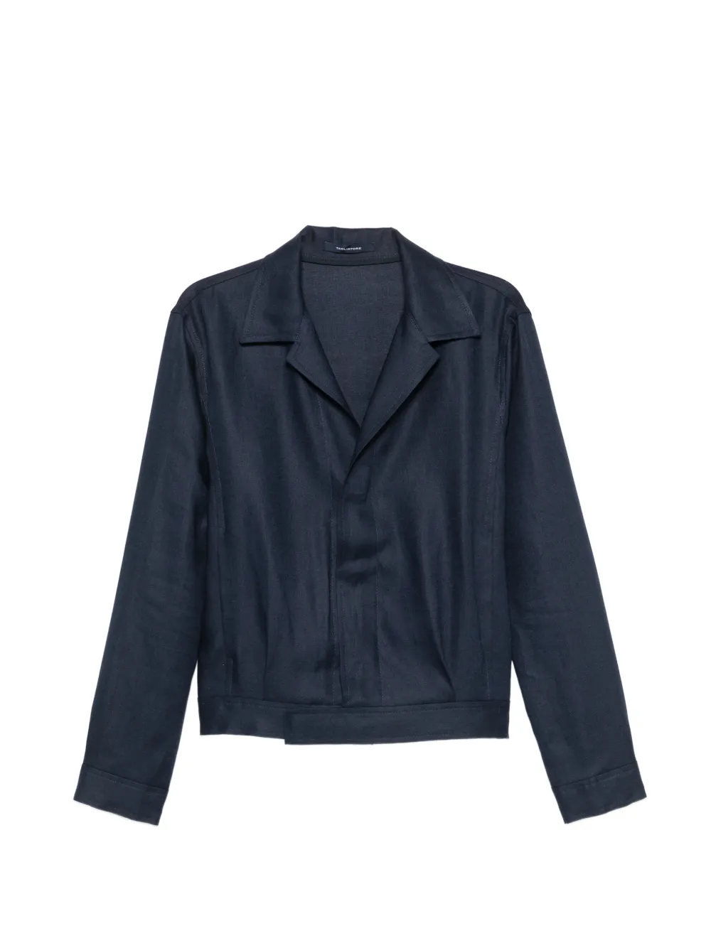 Tagliatore notched-lapel button-cuff jacket - Blu