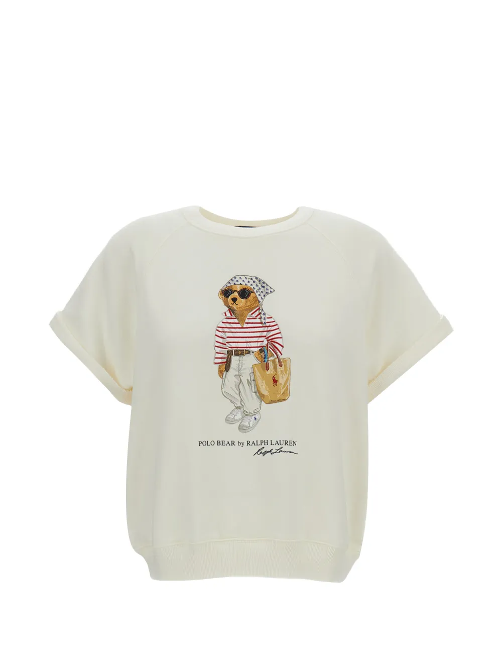 Polo Ralph Lauren Polo Bear printed T-shirt - Bianco