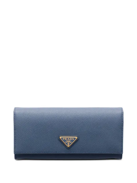 Prada large Saffiano leather wallet