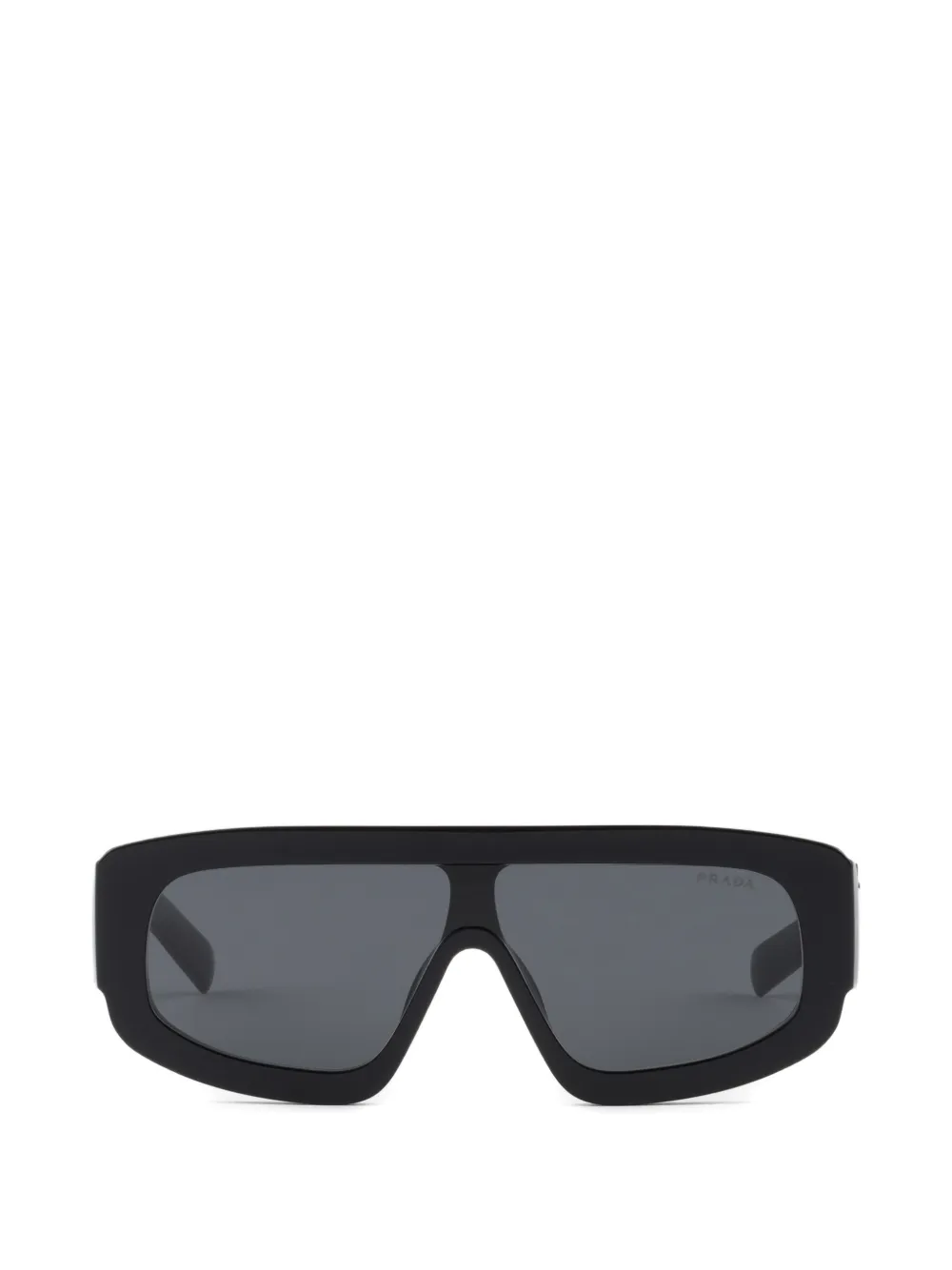 Prada Eyewear sunglasses with triangle logo - Nero