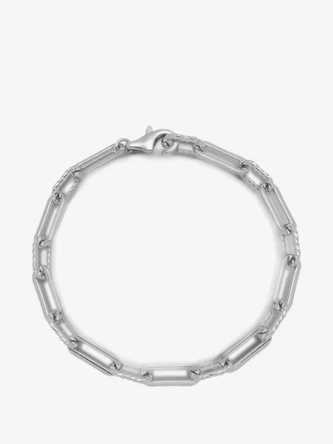 YOJ Oto slim-rope chain bracelet