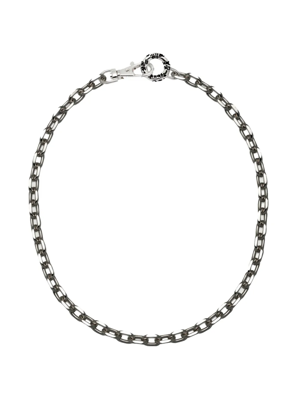 YOJ Ring X-Large necklace - Nero