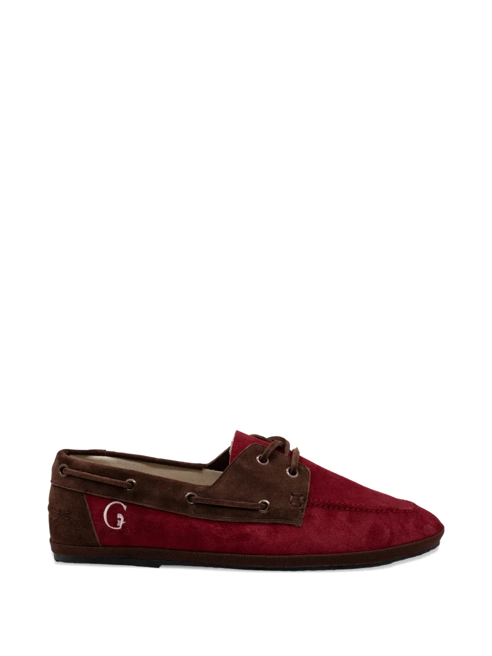 Gondolina Sartia suede boat shoes - Rot