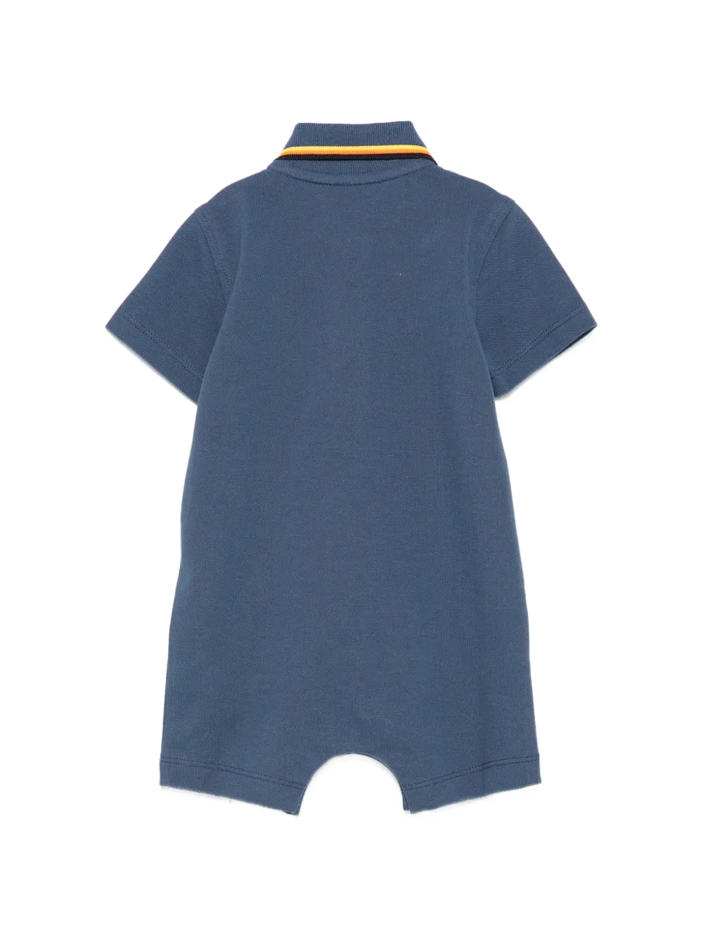 K Way Kids E. Dottie shorts met polokraag en logo-patch Blauw