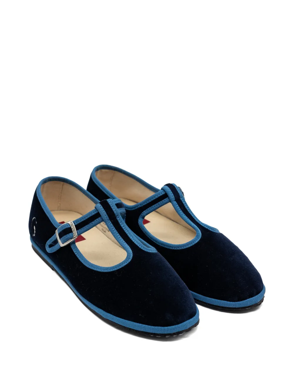 Gondolina Bauta Mary Jane ballerina's Blauw