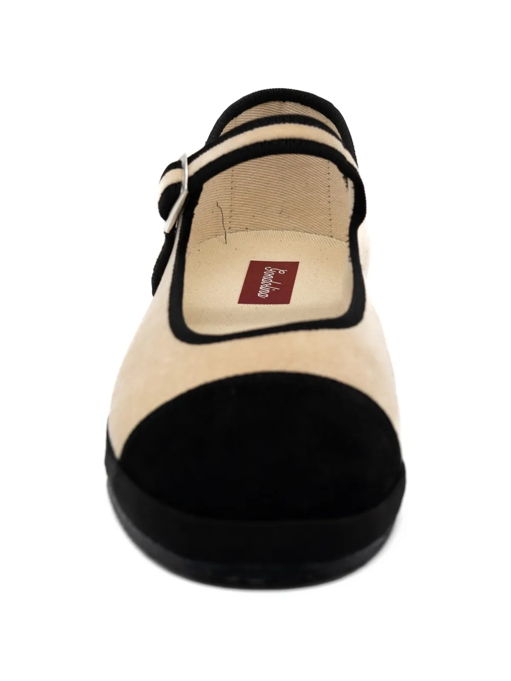 Gondolina Morosini Mary Jane ballerina's Beige