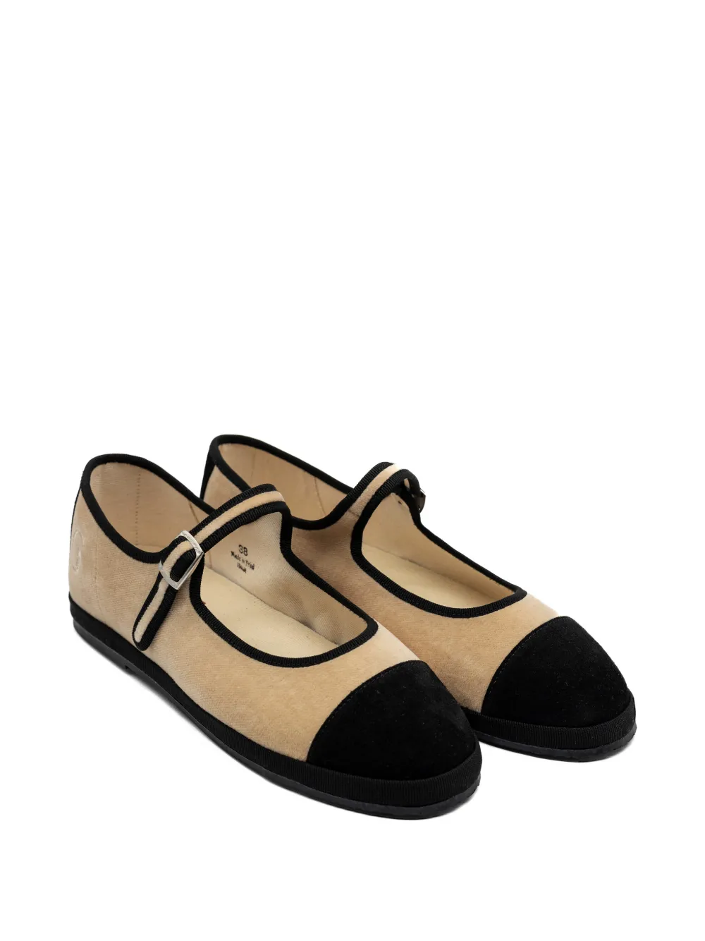 Gondolina Morosini Mary Jane ballerina's Beige