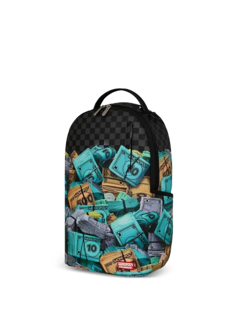 Sprayground Monopoly Stack Up checkered backpack