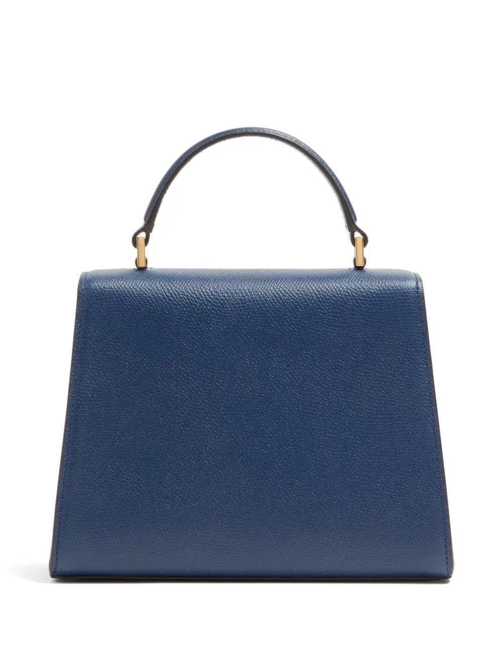 Valentino Garavani Vsling kleine handtas van korrelig kalfsleer Blauw