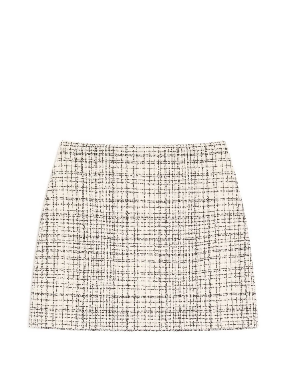Valentino Garavani square tweed miniskirt - Toni neutri