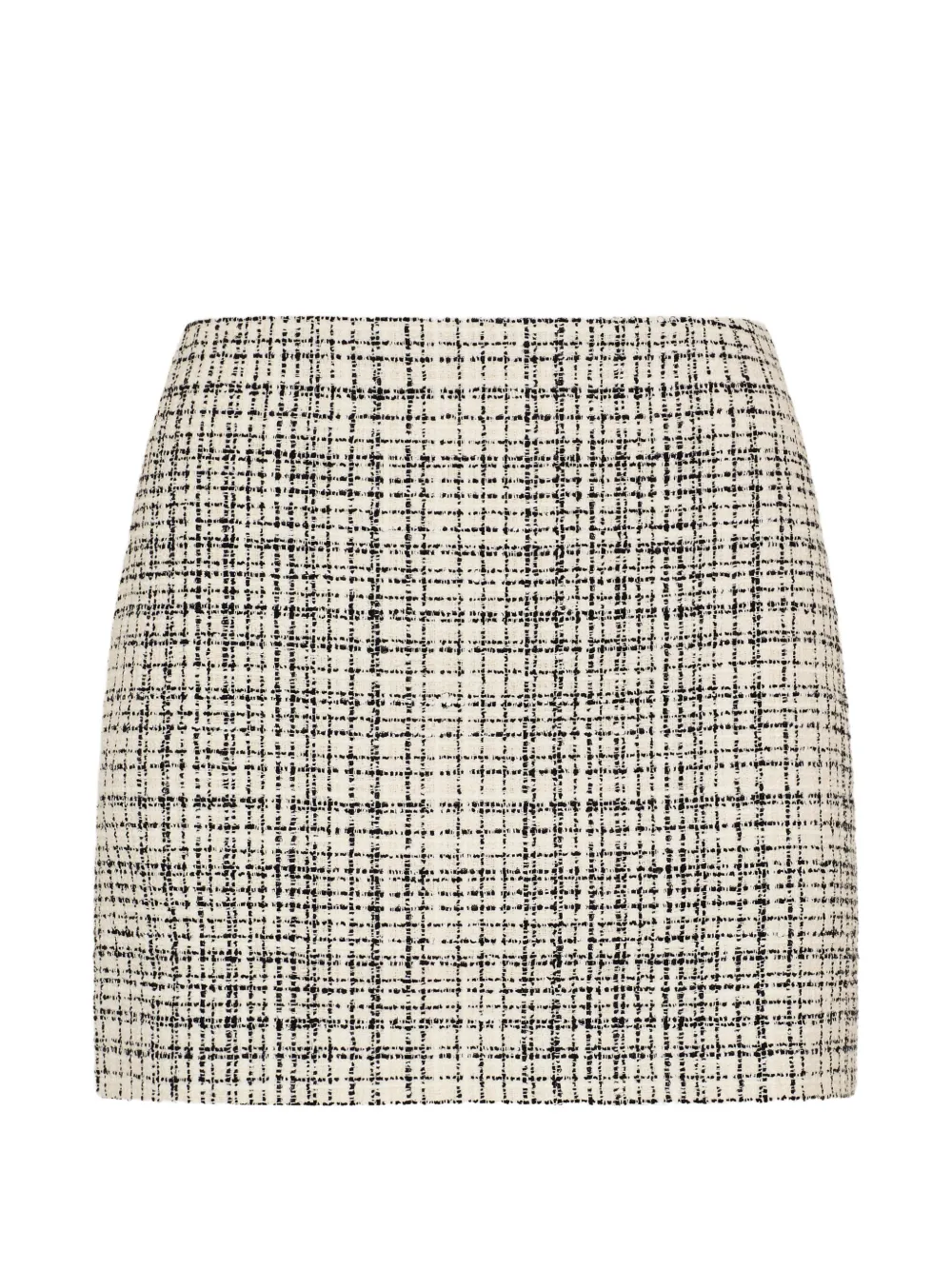 Valentino Garavani Square tweed mini-rok Beige