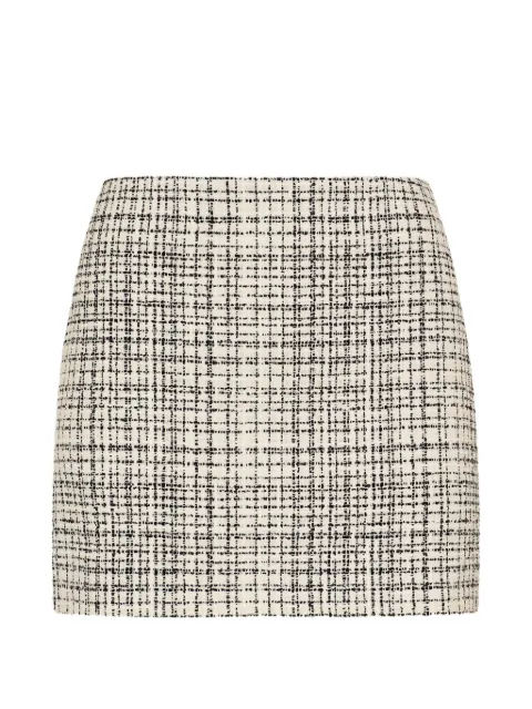 Valentino Garavani square Tweed mini skirt