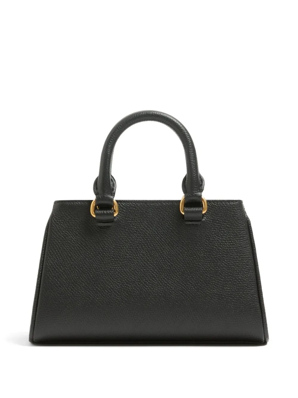 Valentino Garavani VLogo Signature mini-tas van korrelig kalfsleer Zwart