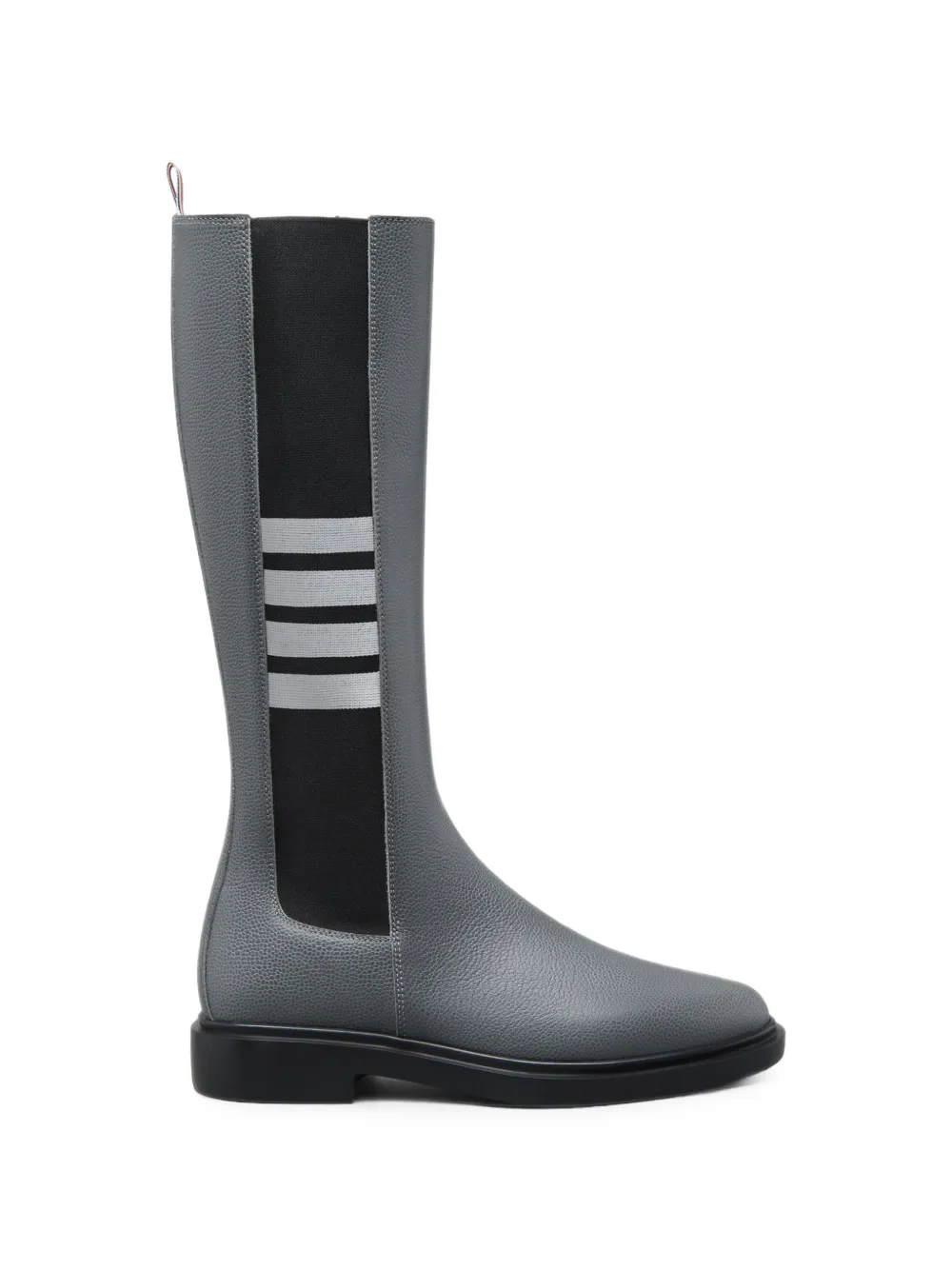 Thom Browne 4-Bar Chelsea knielaarzen Grijs