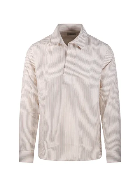 Altea striped-pattern shirt