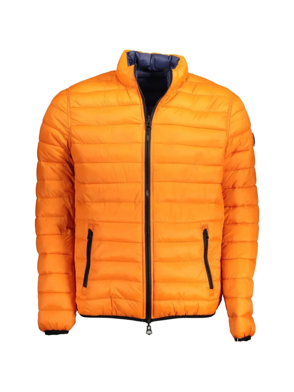 U.S. POLO ASSN. reversible-quilted puffer jacket - Orange