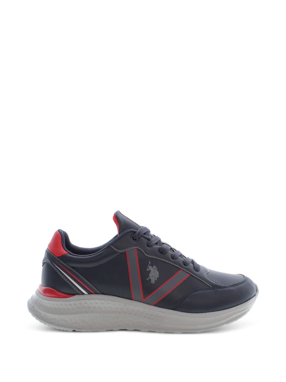 U.S. POLO ASSN. Kaleb logo-detail sneakers Blauw