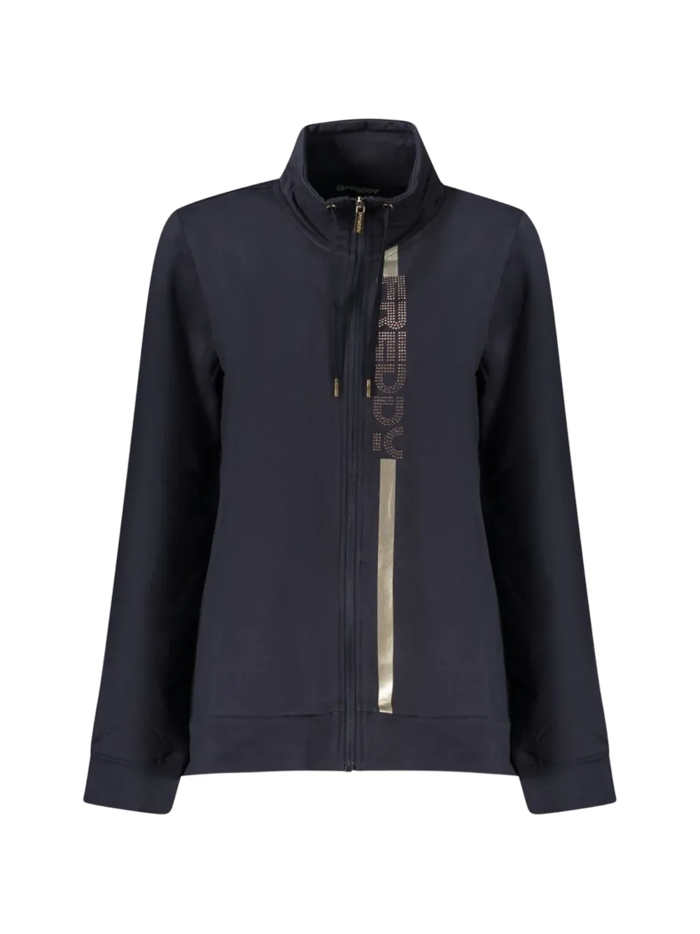 FREDDY logo-print zip-up sweatshirt - Blu