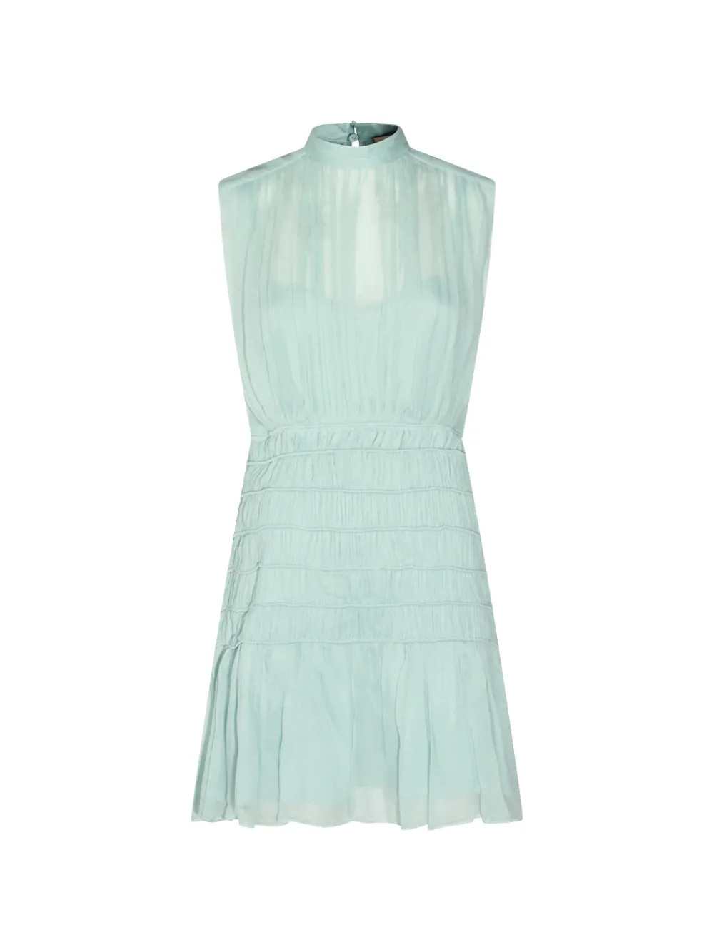 TWINSET sleeveless mini dress - Blu