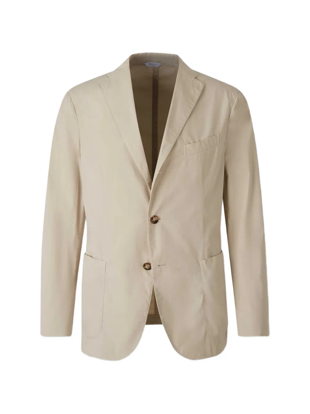 Boglioli single-breasted notched-lapel jacket - Toni neutri
