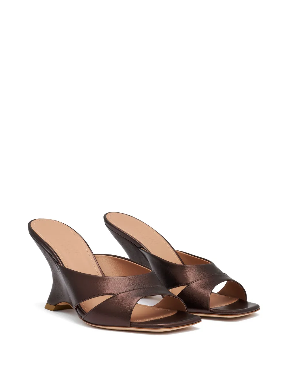 Malone Souliers Lourdes wedge sandals Bruin