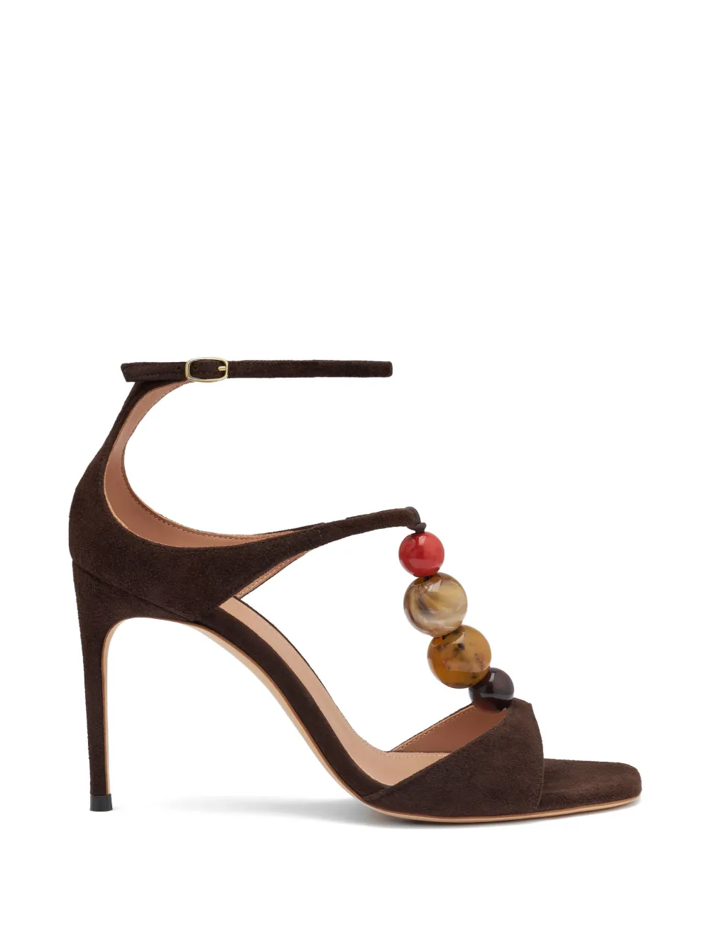 Malone Souliers Leia bead-embellished sandals Bruin
