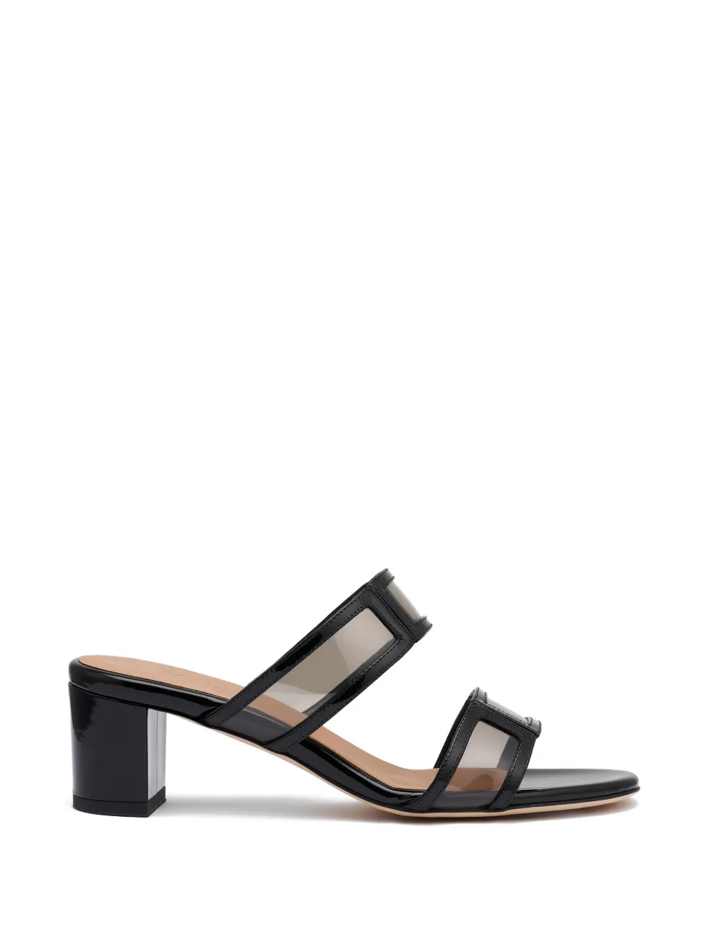 Malone Souliers Loulou patent sandals - Nero