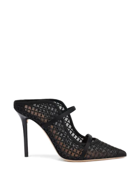 Malone Souliers Maureen sequin-embellished mesh mules