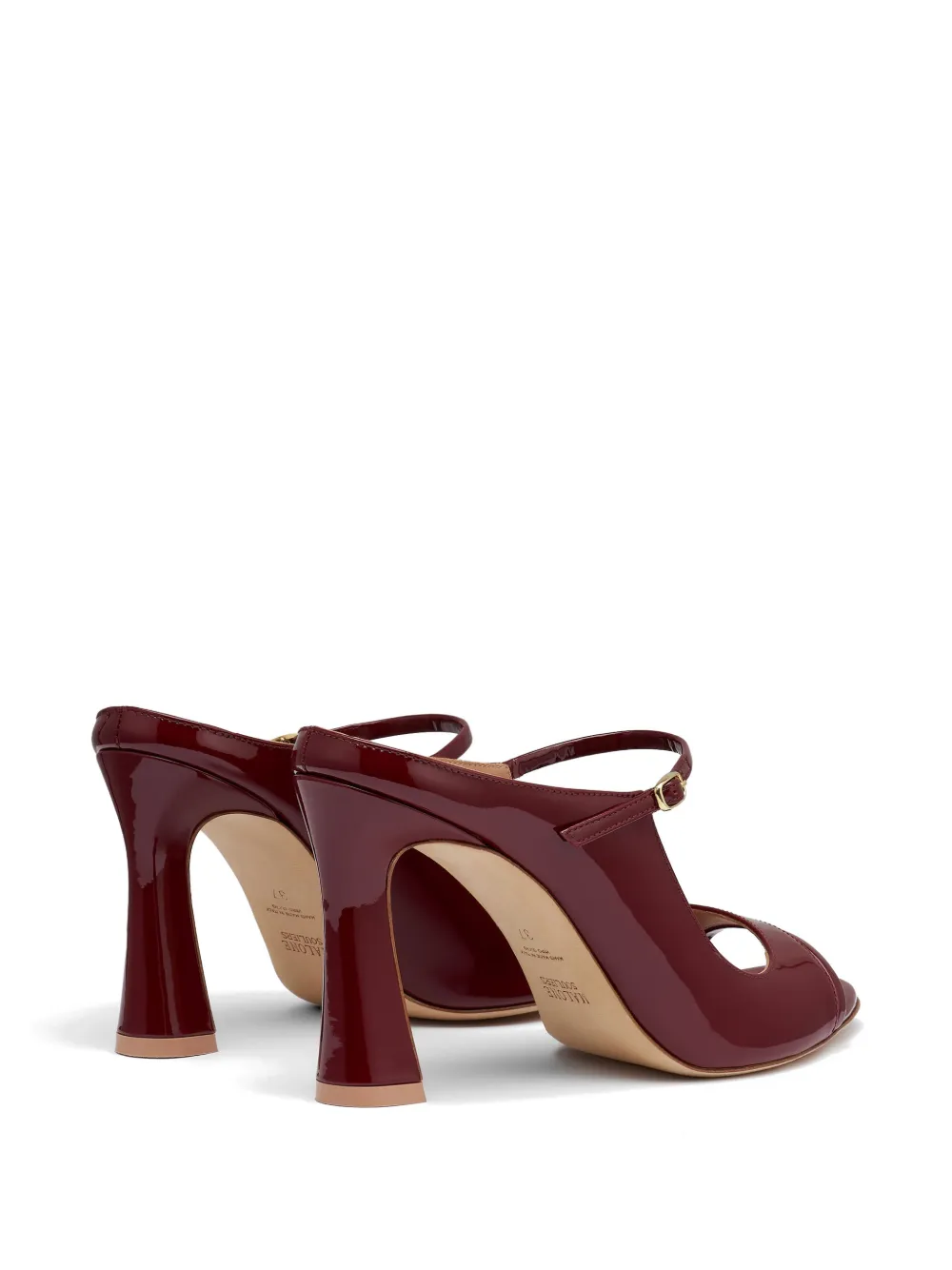Malone Souliers Rania buckle-fastening mules Rood