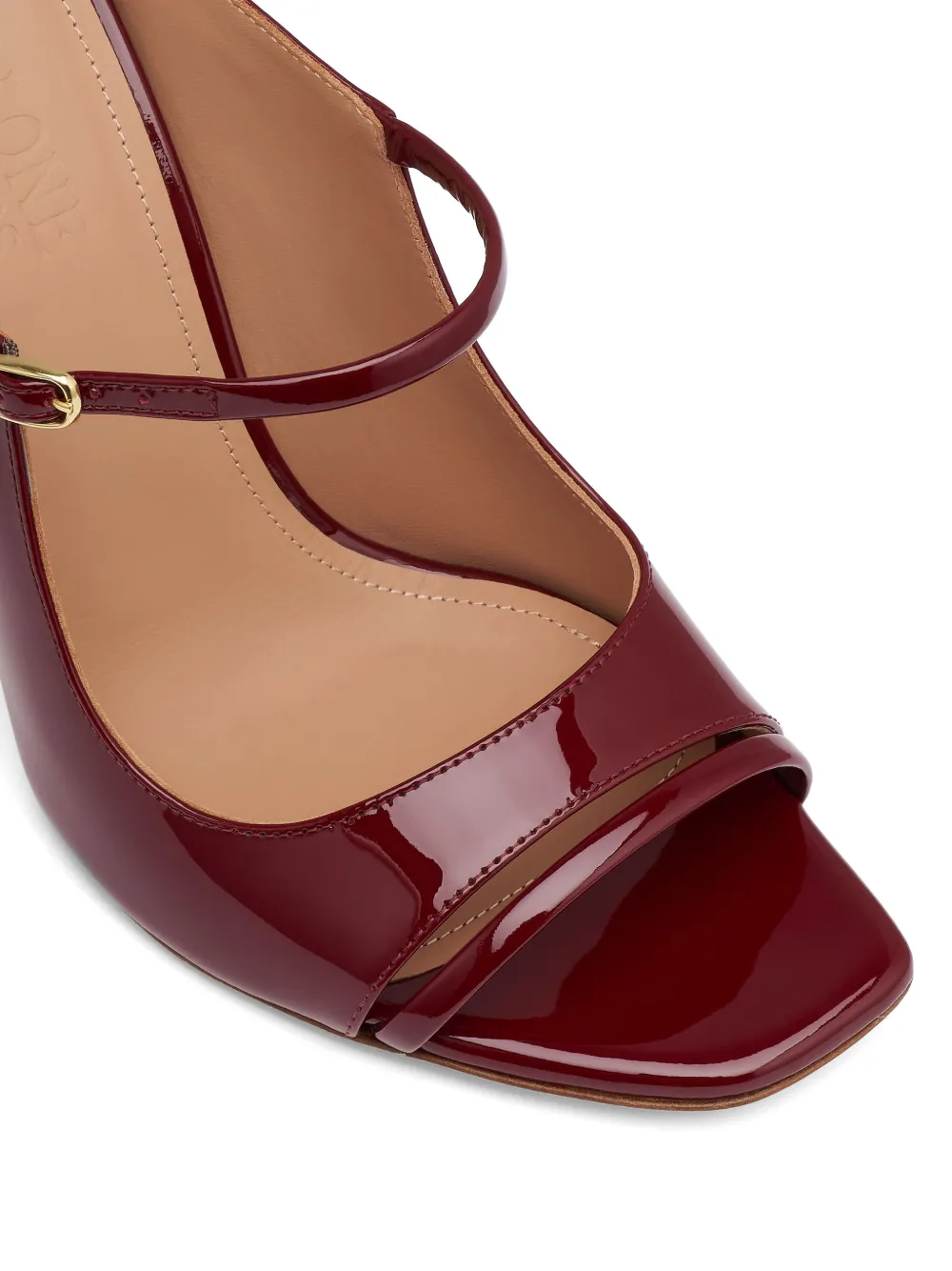 Malone Souliers Rania buckle-fastening mules Rood