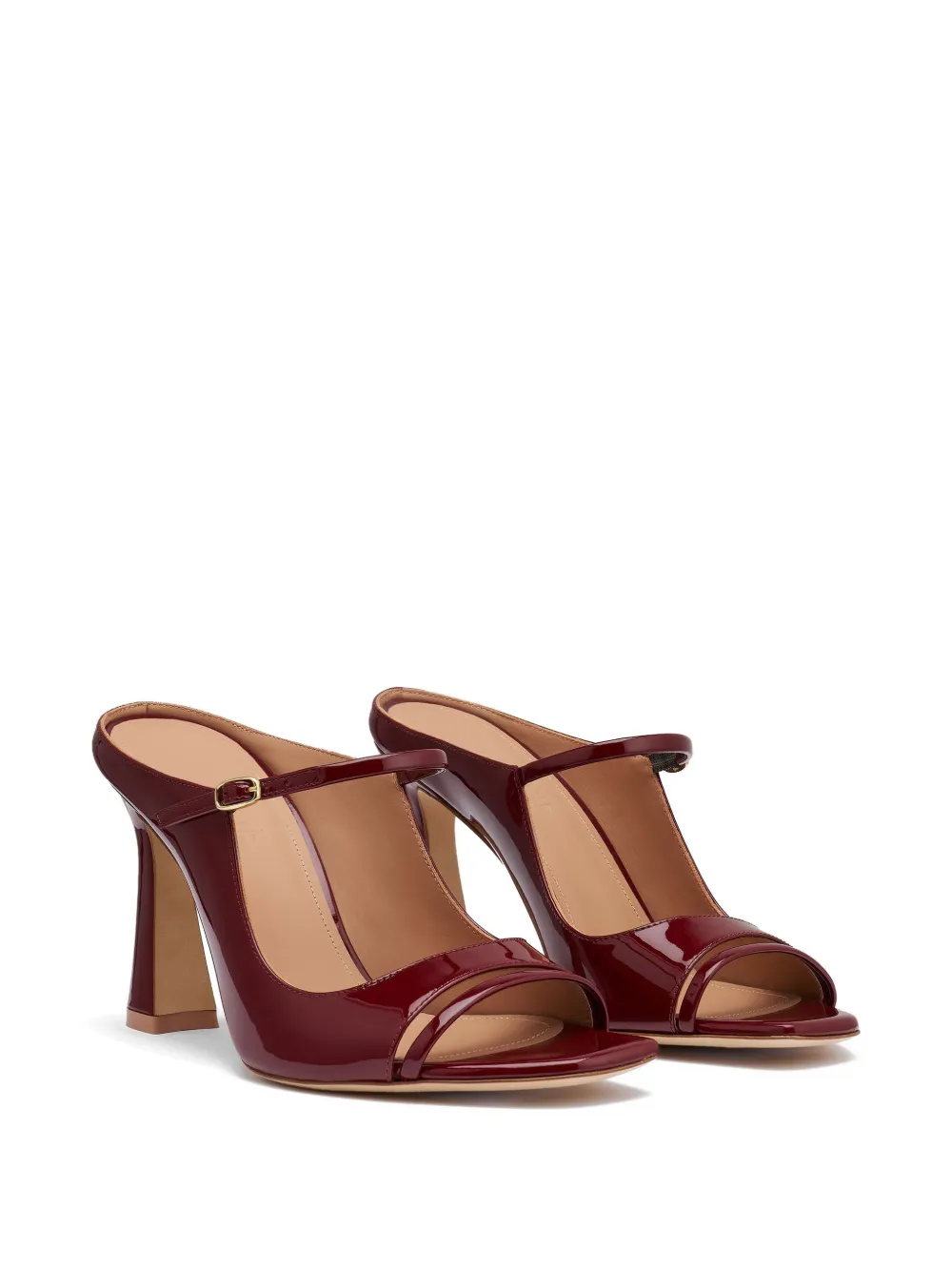 Malone Souliers Rania buckle-fastening mules Rood