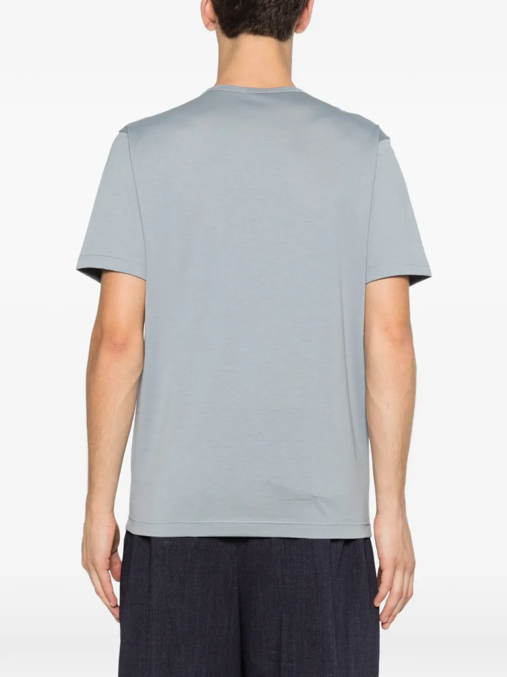 Sunspel T-shirt met ronde hals Grijs