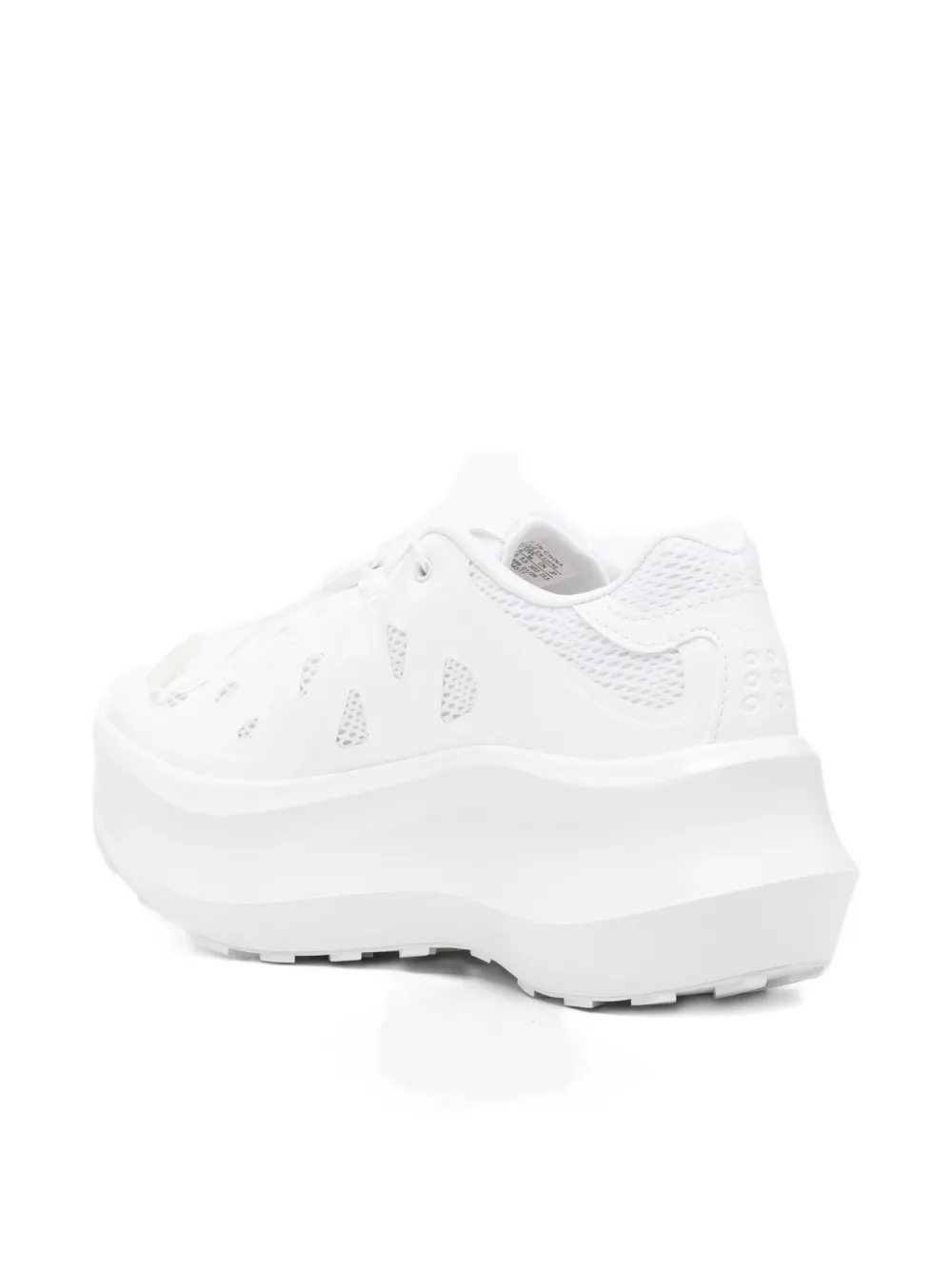 Comme des Garçons x Salomon x Salomon XT-Whisper Void round-toe sneakers Wit