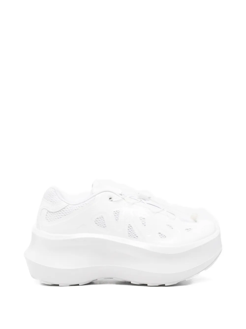 Comme des Garçons x Salomon x Salomon XT-Whisper Void round-toe sneakers - Bianco