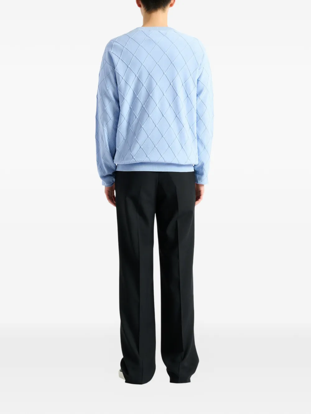 Balmain Vintage gebreide trui Blauw