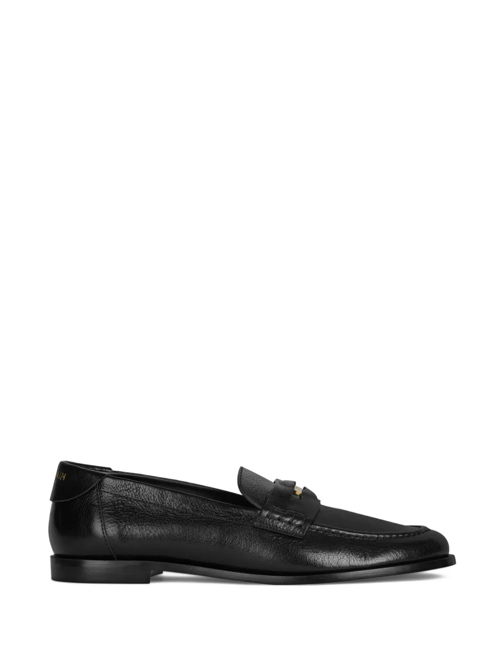 Balmain mocassins en cuir - Noir