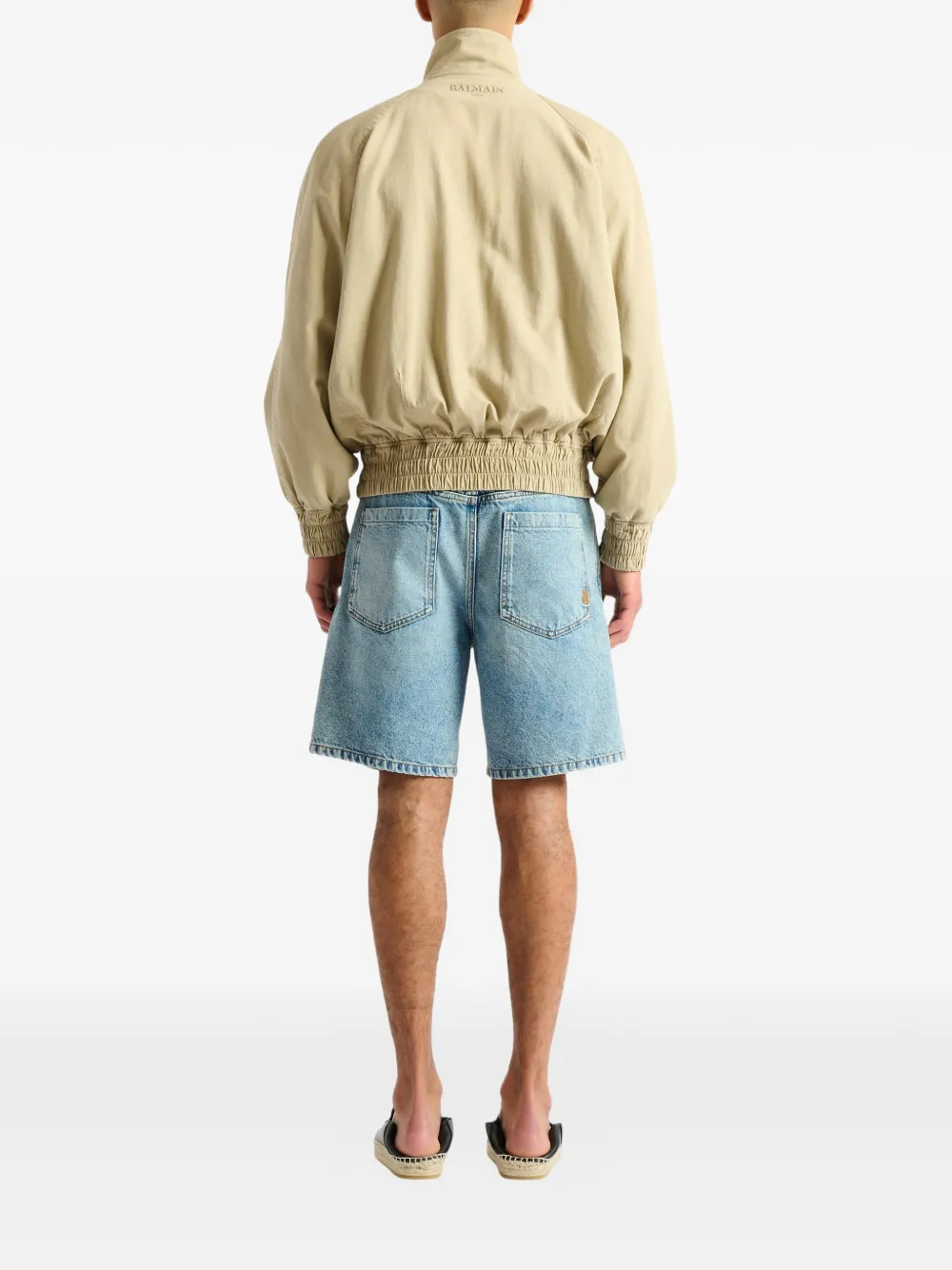 Balmain Katoenen Vintage bomberjack Beige