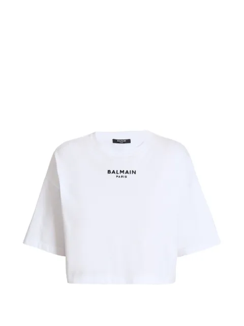 Balmain Balmain Paris embroidered T-shirt