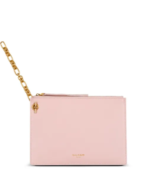 Balmain pulse card holder in smooth leather