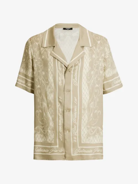 Balmain camisa de pijama Foulard