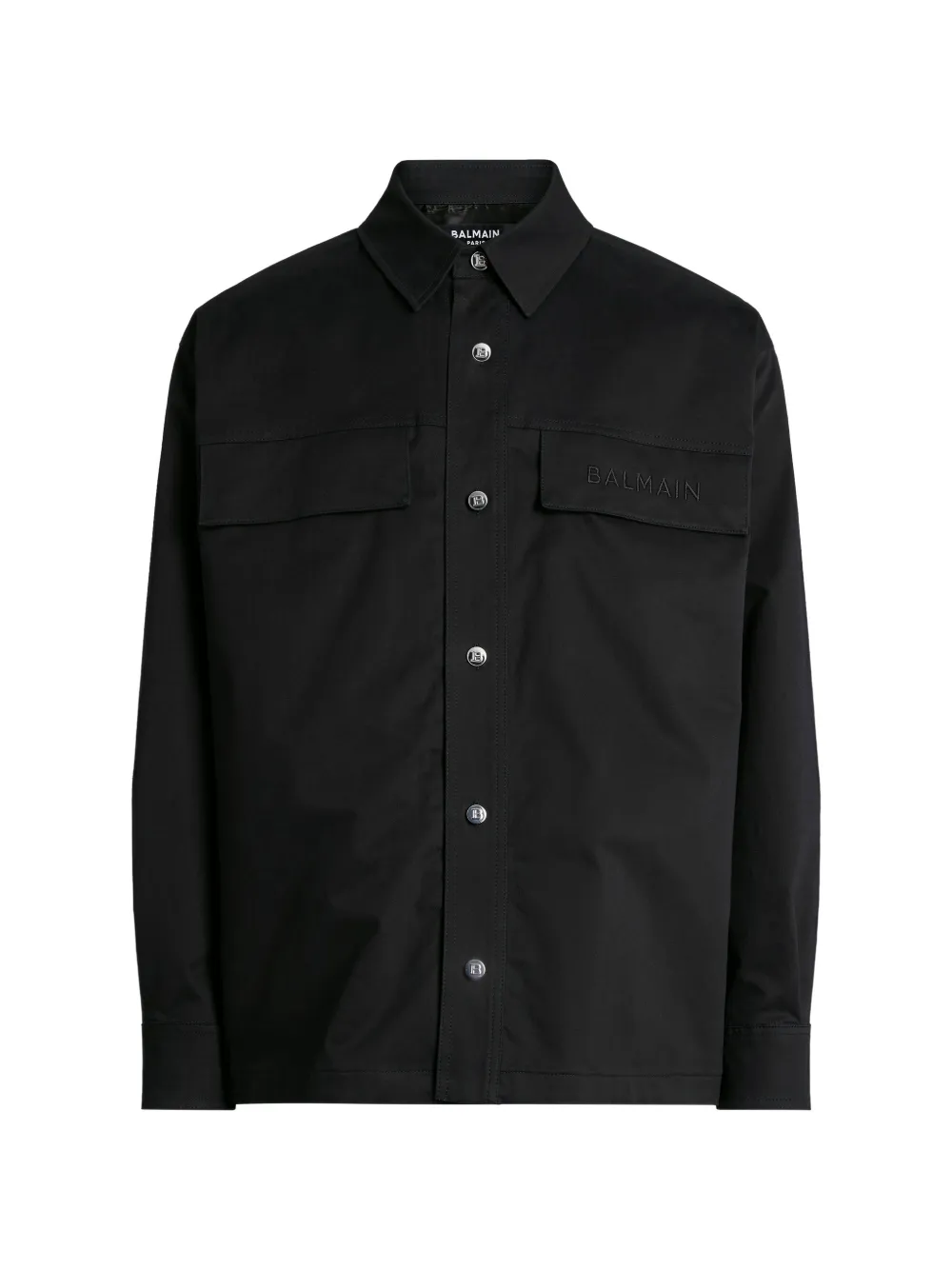Balmain windbreaker jacket - Schwarz