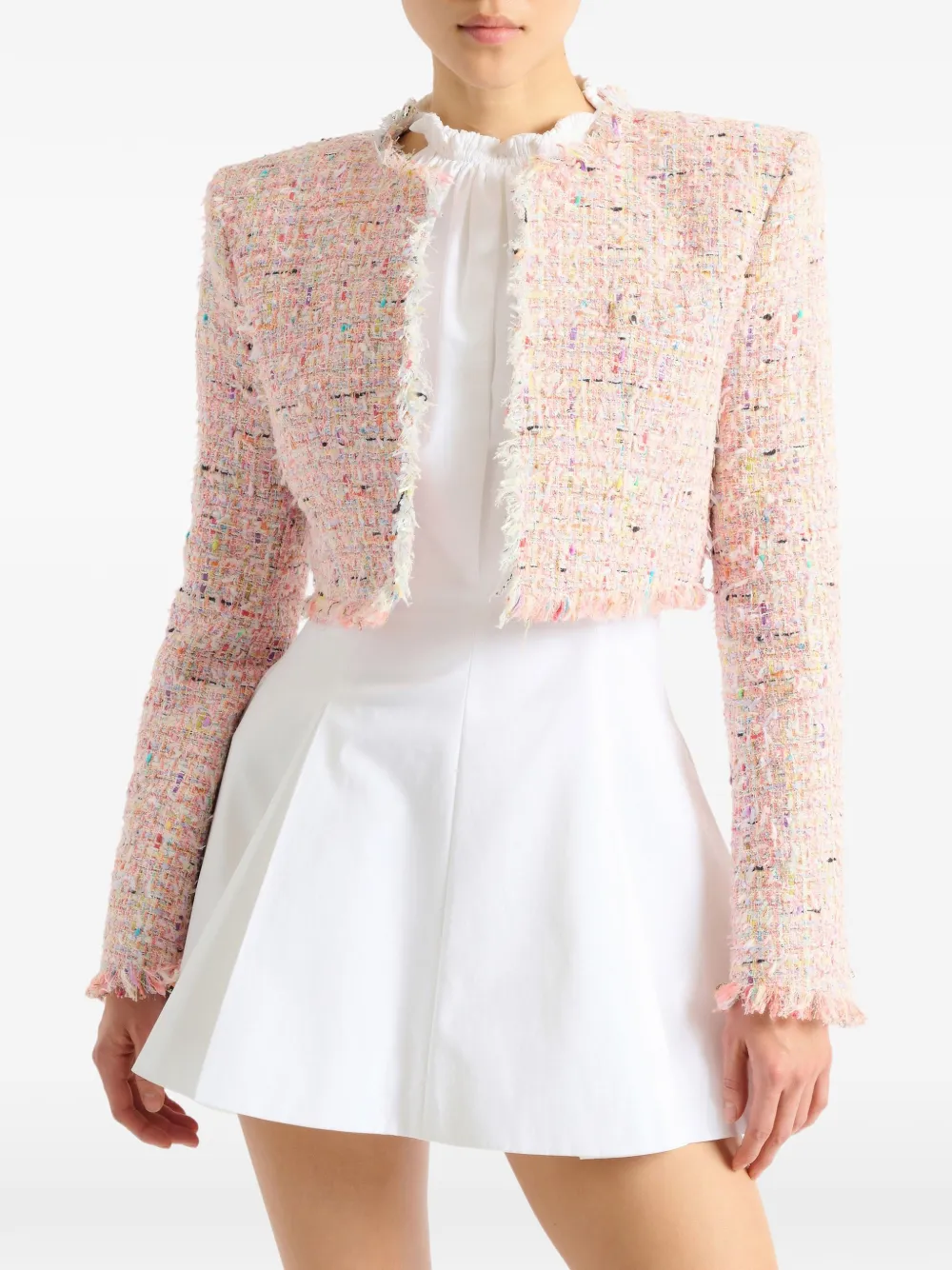 Balmain Cropped jack Roze