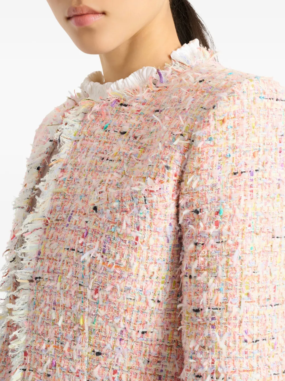 Balmain Cropped jack Roze