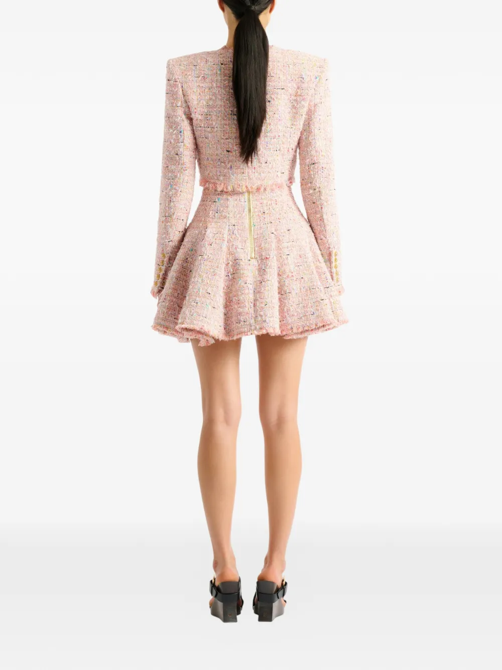 Balmain Cropped jack Roze